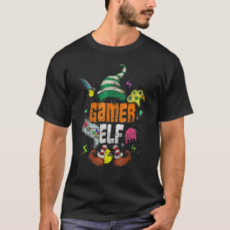 Datorspelsälv Familj Matchande Jul Grupp Julpyjama T Shirt