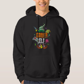 Datorspelsälv Familj Matchande Jul Grupp Xmas Pyja Hoodie
