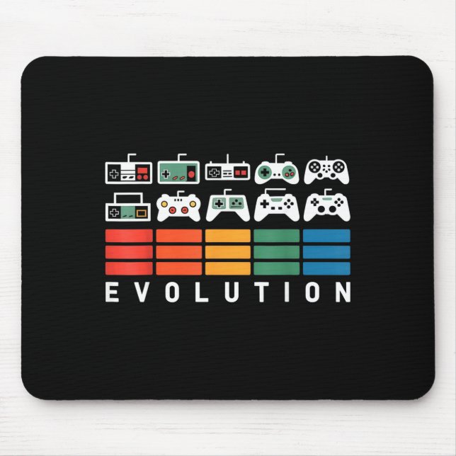 Datorspelscontroller Evolution 80-tal 90-tal Retro Musmatta (Framsidan)