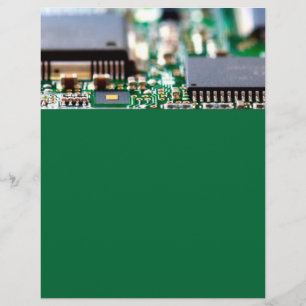 Datorstängning i chip reklamblad
