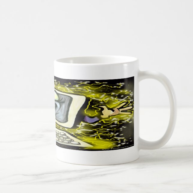 Datorstöt Kaffemugg (Höger)