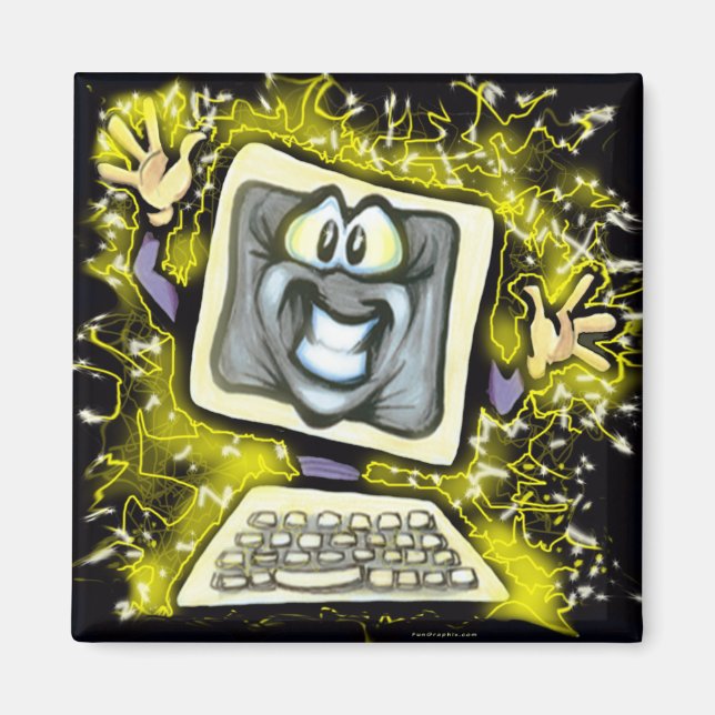 Datorstöt Magnet (Framsidan)