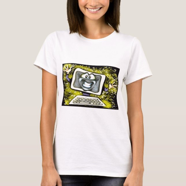Datorstöt T Shirt (Framsida)
