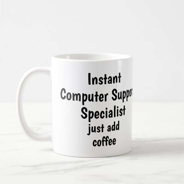 Datorsupportspecialist - lägg till offert för Roli Kaffemugg (Vänster)