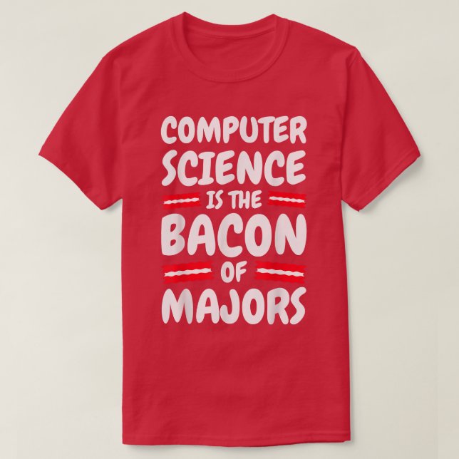 Datorvetenskapen rolig t shirt (Design framsida)