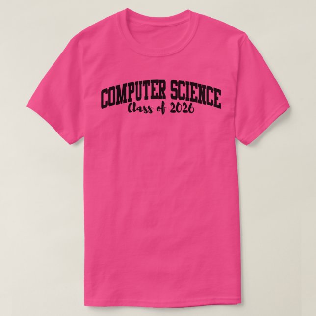 Datorvetenskapsklass 2026 t shirt (Design framsida)