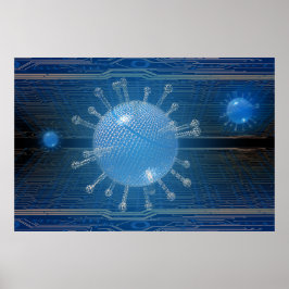 Datorvirus Poster