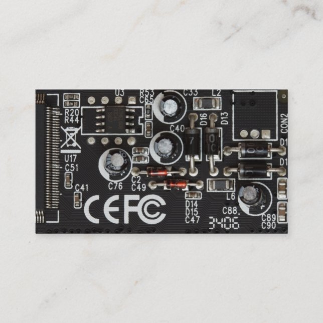 Datorvisitkort Visitkort (Framsida)