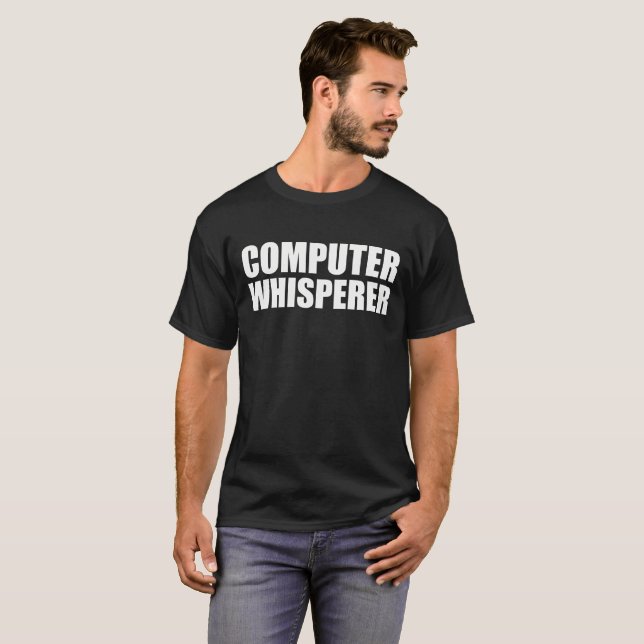 DatorWhisperer T-shirt (Hel framsida)