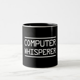 DatorWhisperer Två-Tonad Mugg