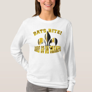 Dats Rit, vågar gå da champs/fleur de Lis T-shirt