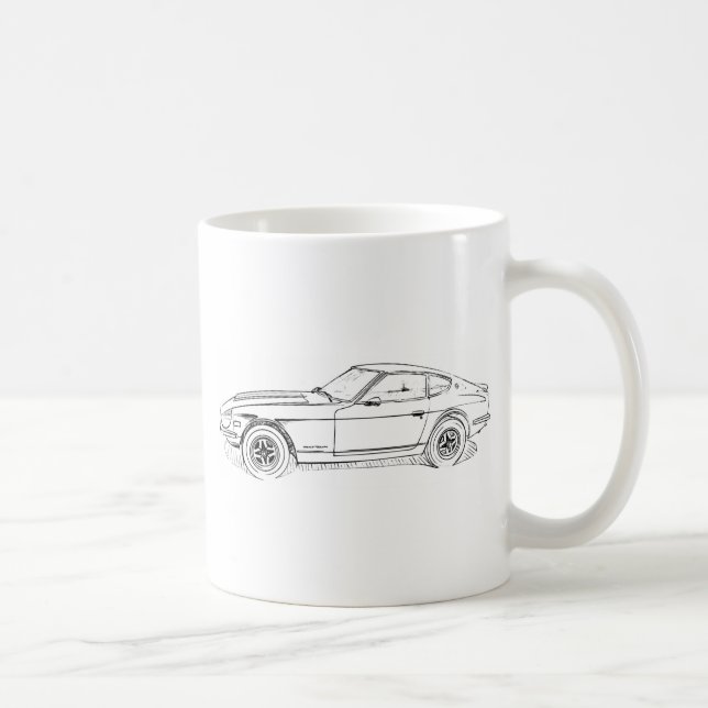 Datsun 240Z Kaffemugg (Höger)