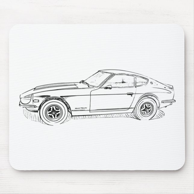 Datsun 240Z Musmatta (Framsidan)