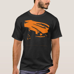 Datsun 240Z specificerar - orangen på den mörka T Shirt