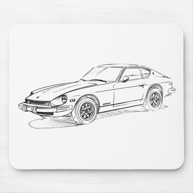 Datsun 280Z Musmatta (Framsidan)