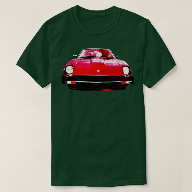 Datsun 280ZX klassisk fet röd T Shirt (Design framsida)