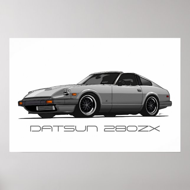 DATSUN 280ZX POSTER (Framsidan)