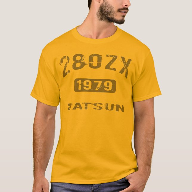 Datsun 280ZX T skjorta 1979 Shirt (Framsida)