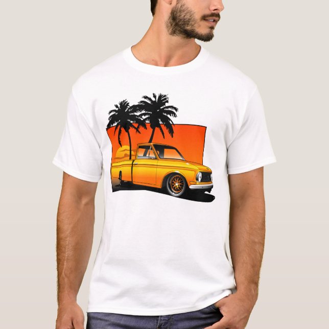 Datsun 520 t shirt (Framsida)