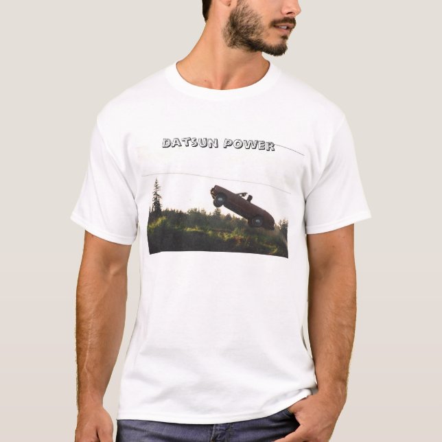 Datsun driver tee shirt (Framsida)