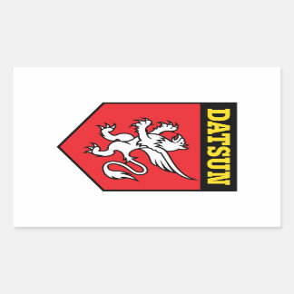 Datsun Griffin Sticker Rektangulärt Klistermärke