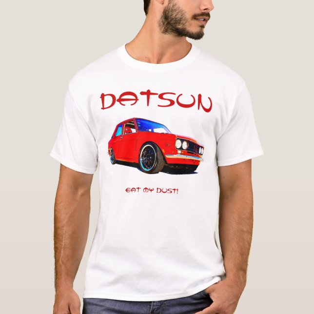 Datsun klassiker tee shirt (Framsida)