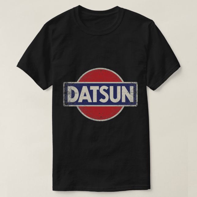 Datsun Retro Logotyp Classic T-Shirt (Design framsida)