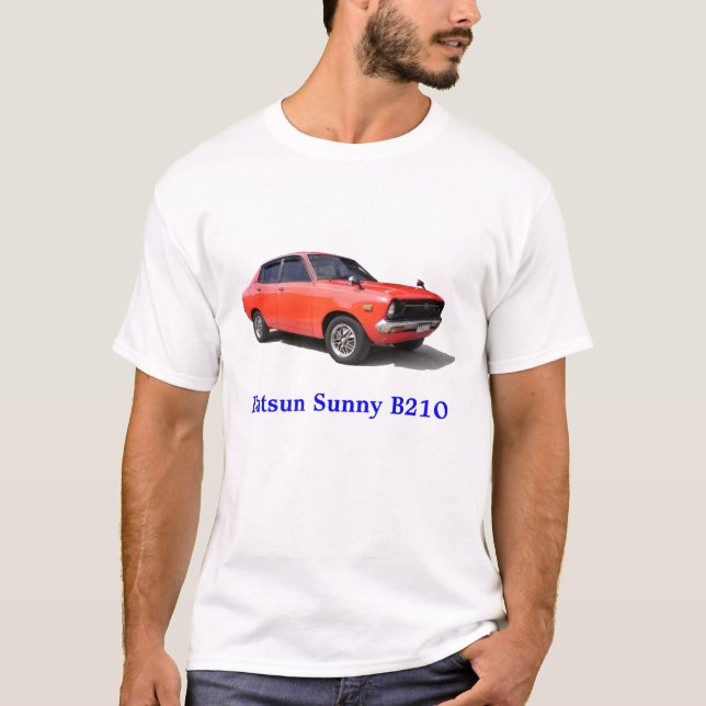 Datsun solig T-tröja B210 T-shirt (Framsida)