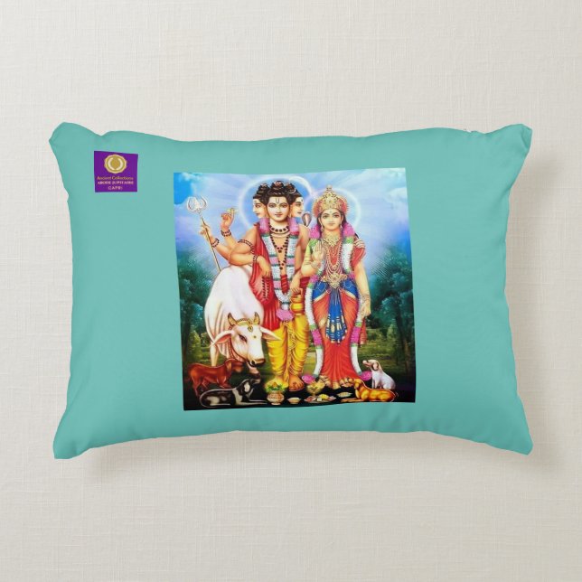 Dattatreyas konsort med accent Pillow Dattatreya Prydnadskudde (Framsidan)