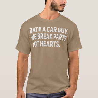 Datum då en bil med bildelar fungerar med automati t shirt