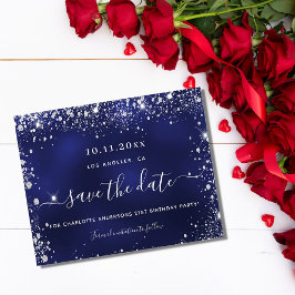 Datum för födelsedagsfest av spara för marinflotta