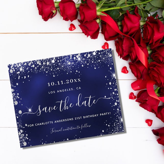 Datum för födelsedagsfest av spara för marinflotta (Skapare uppladdad)