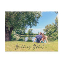 Datum för meddelande om fotouppdatering av Bröllop