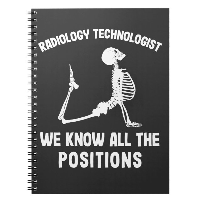 Datum för radiologisk undersökning av radiologi i  anteckningsbok (Framsidan)