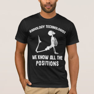 Datum för radiologisk undersökning av radiologi t shirt