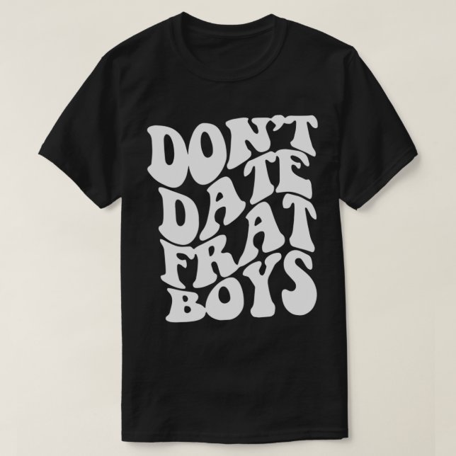 Datum inte för Boys Aesthetic Trendig Costume 2022 T Shirt (Design framsida)