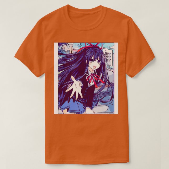 Datum: Live Tohka Yatogami Sketch T Shirt (Design framsida)