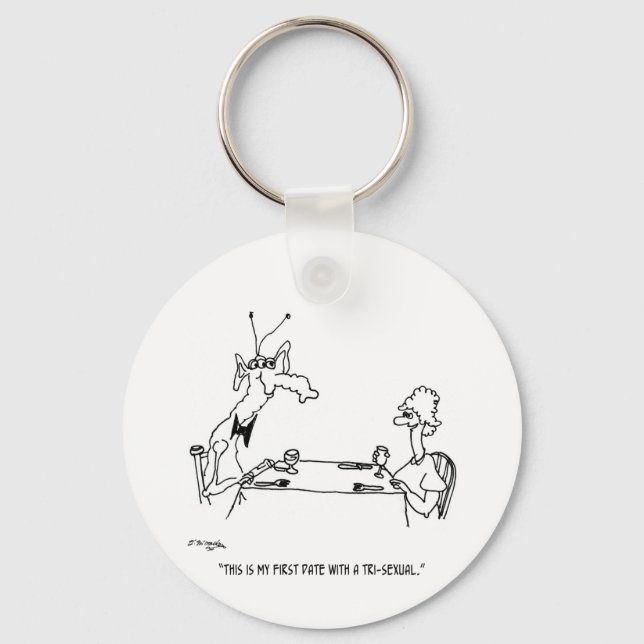 Datum med en trisexuell nyckelring (Framsida)