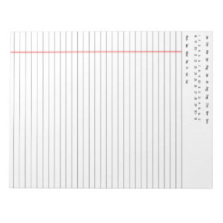 Datum Notepad Anteckningsblock