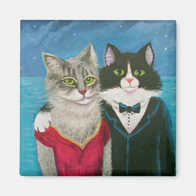 Datum och natt magnet (Framsidan)