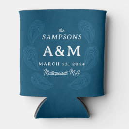 Datum och plats för den blå ostron Bröllop Namn