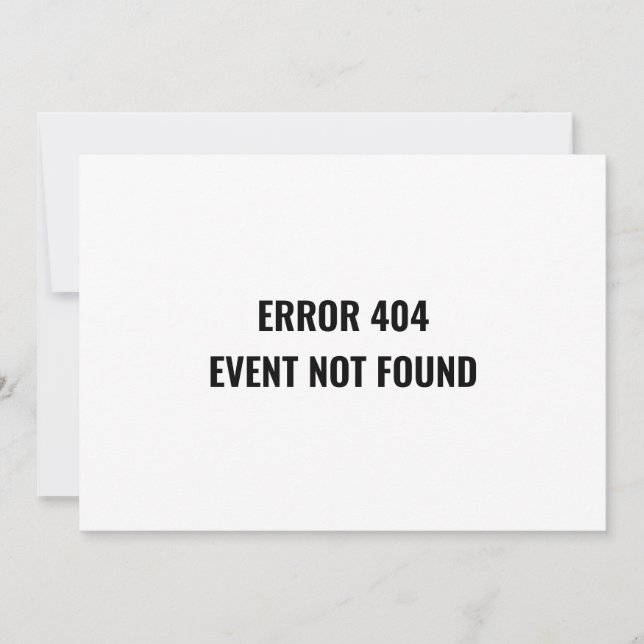 Datumändring Inställd Rolig Inställd Händelse Inbjudningar (Framsida)