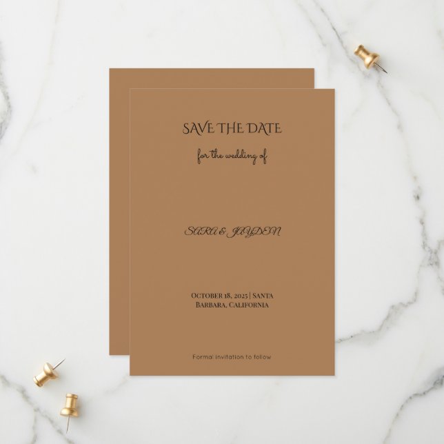 Datumet för modern Spara | Fyllning, Blommigt och  Spara Datumet (Fram/Back In Situ)