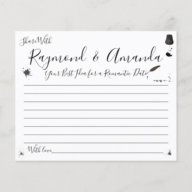  datumikon för par Möhippor Flygblad (Framsidan)