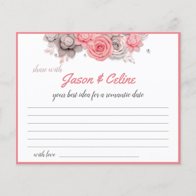  datumikon för par Möhippor Flygblad (Framsidan)