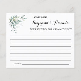 datumikon för par Möhippor Flygblad