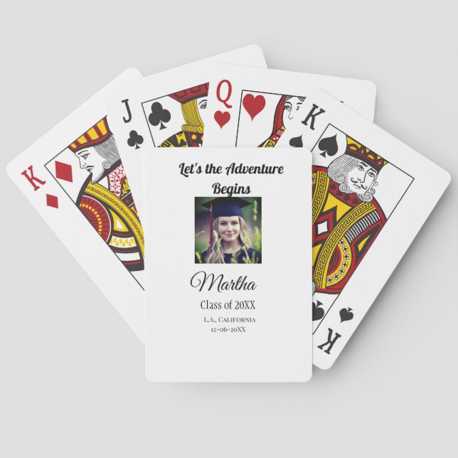 Datumklass för gratulerar tilläggsfotostad för nam casinokort (Baksidan)