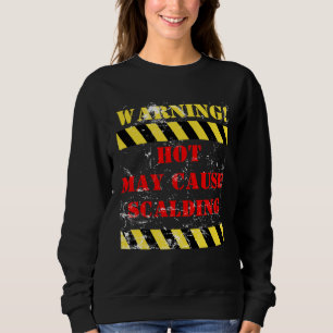 Datumvarning het kan orsaka brännskador t shirt