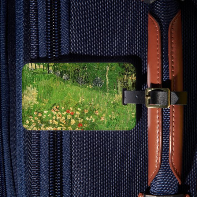 Daubignys Garden av Vincent van Gogh, Le Jardin Bagagebricka (Framsida Insitu 4)