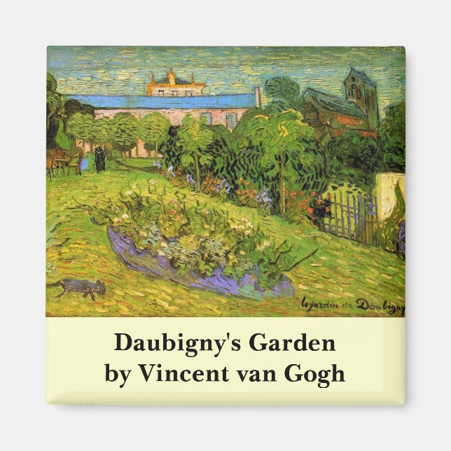 Daubignys Garden av Vincent van Gogh, Le Jardin Magnet (Framsidan)